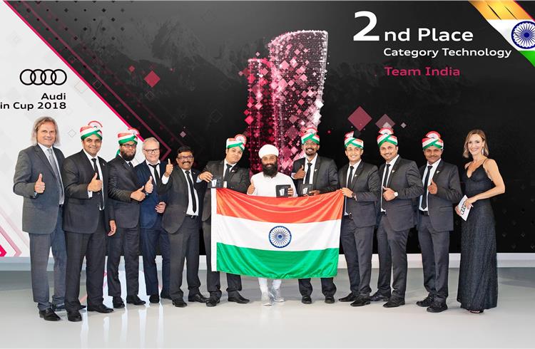 The Audi India team vied with 66 global teams for the international finals held in Saalfelden, Austria between July 25-27.
