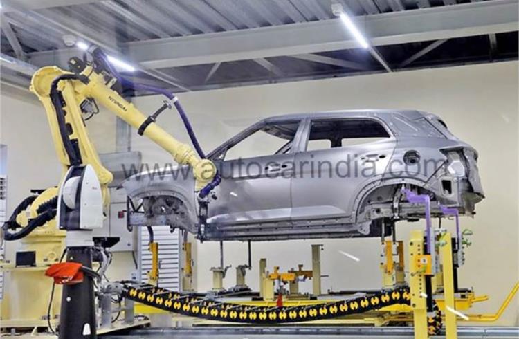 The Chennai factory also stamps 17 new body panels for the new Creta. The model is put together at Hyundai’s Plant 1, which will churn out the last few examples of the outgoing Creta, in addition to the Venue and i20.