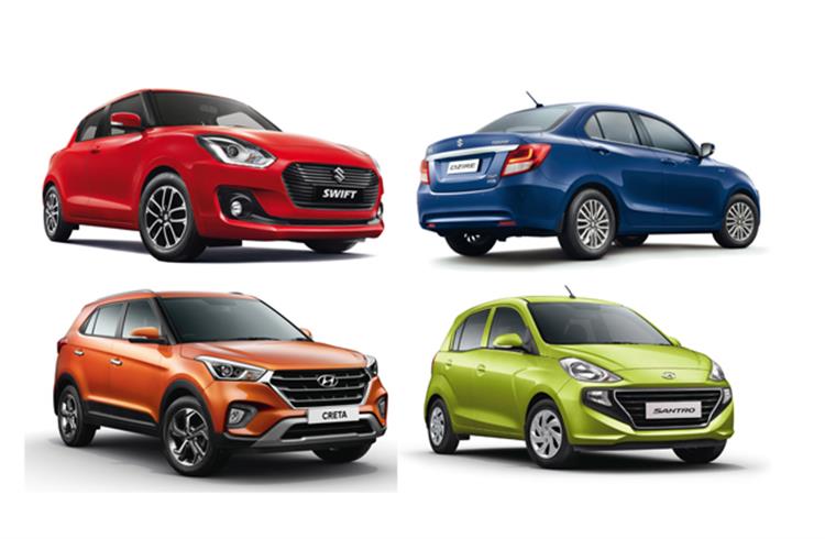 Top 10 Passenger Vehicles – November 2018 | Maruti Swift tops the sales chart