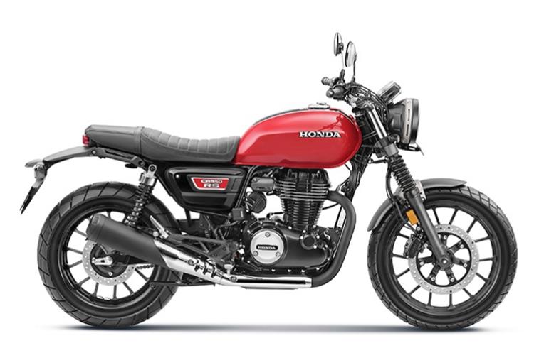 CB350RS highlights include wide-pattern tyres, LED turn indicators, brushed-metal ring around the headlamp, ‘tuck-and-roll’ seat design, under-seat rear LED tail-lamp cluster, front fork boots and a bash plate to protect the engine. 

