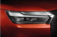 All-LED projector headlamps with DRLs that serve dual function of turn indicators.
