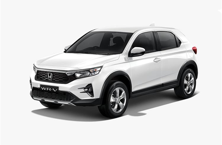 Honda unveils new WR-V SUV 