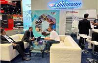 Srichakra Tyres used the platform of the largest construction industry trade show in North America to target new business opportunities in Latin American markets.