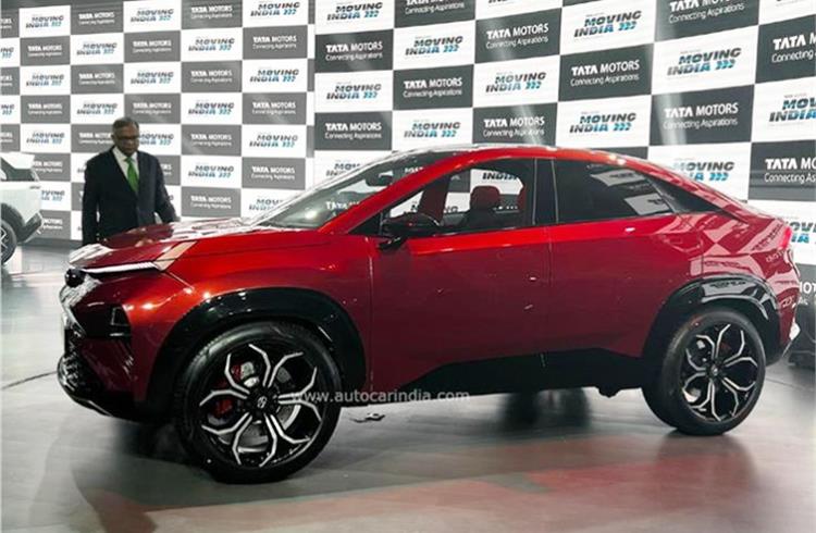 One of the star attractions for Tata Motors at Auto Expo 2023 is the Curvv SUV coupe.