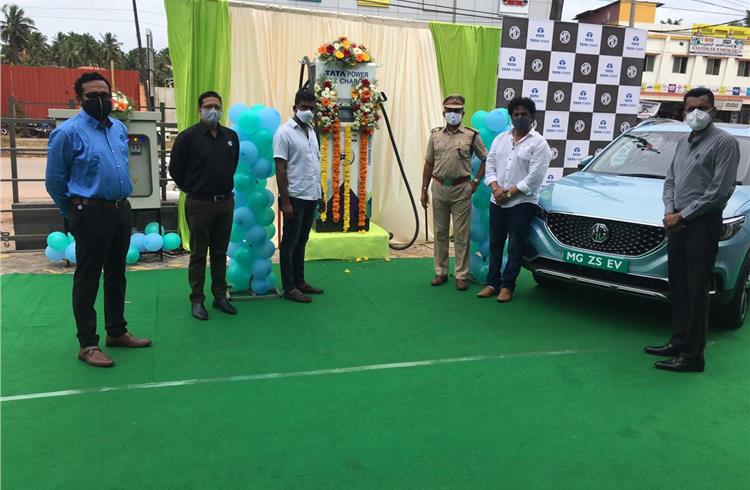 MG Motor India, Tata Power expand EV charging station network to Mangalore