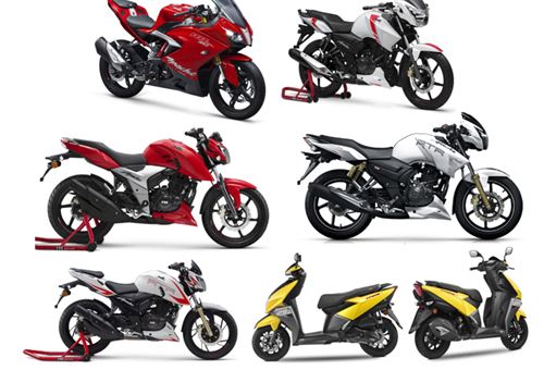TVS launches five Apache models and NTorq in El Salvador and Guatemala 