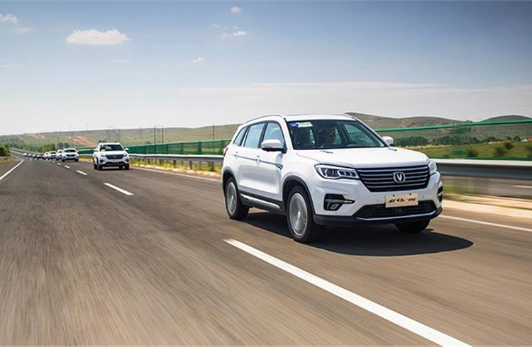 One of Changan's first models, if not the first, for India is set to be the CS 75 Plus SUV, a newer version of its CS75. The C-segment SUV is also Changan's bestseller currently.