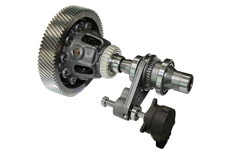 The EV AWD disconnector system is a device attached to the EV system’s reducer, disconnecting or connecting motors and drive shafts according to the environment.