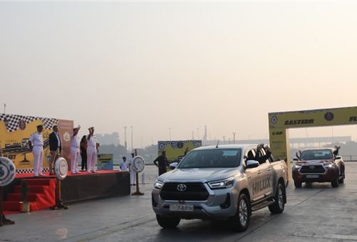 Toyota Kirloskar Motor join hands with Indian Navy for ‘Eastern Naval Fleet Drive