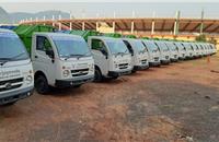 Tata Motors delivers 25 Ace CNG tippers to Vijayawada Municipal Corporation