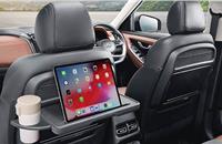 Key highlights include a 10-25-inch multi-display digital cluster, 8-speaker Bose sound system, and front row seatback table with retractable cupholder and IT device holder.