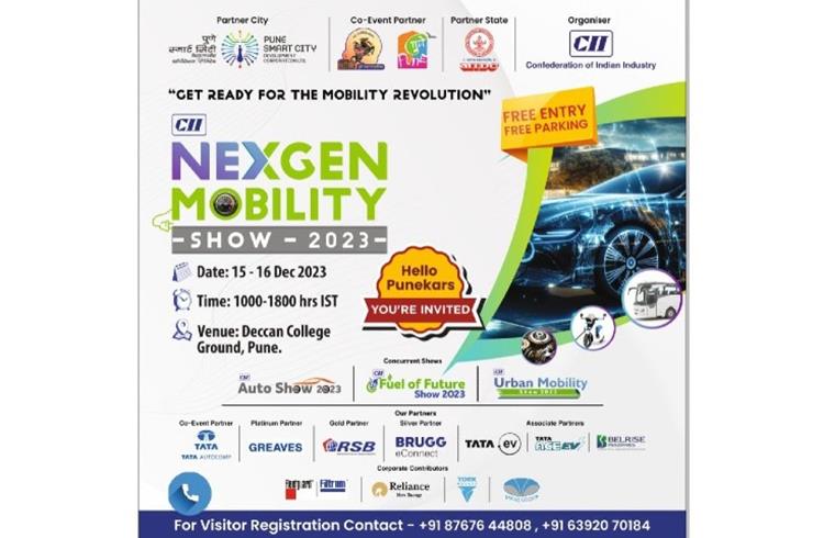 CII announces India's first National NexGen Mobility Expo Coming in Pune