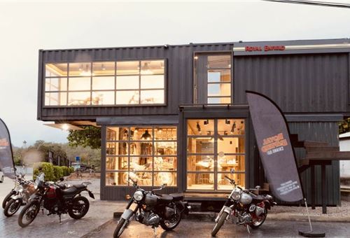 Royal Enfield inaugurates portable showroom in Thailand