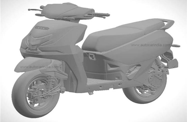 Hero patents new Vida e-scooter design