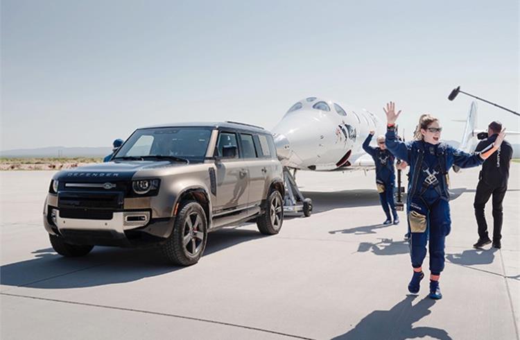 Land Rover part of Virgin Galactic’s support team