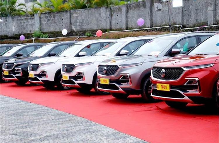 MG Motor India registers 41 percent growth in August sales
