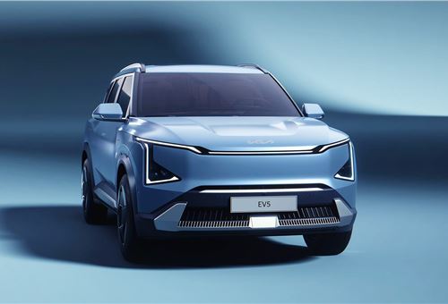 Kia reveals EV5 electric family SUV at Chengdu Motor Show
