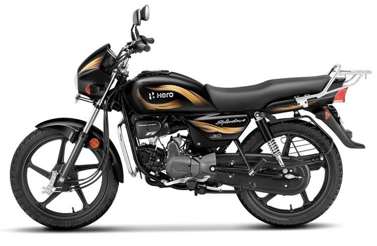 Hero MotoCorp launches all-black Splendor+ at Rs 64.470
