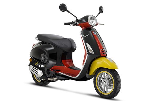 Vespa collaborates with Disney for Mickey Mouse limited edition scooter