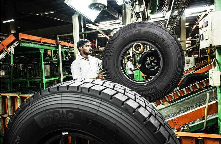 Apollo Tyres Q3 revenue up 13 percent; 9M revenue up 19 percent