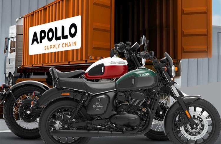 Apollo Supply Chain enters into an agreement with Jawa Yezdi Motorcycles to manage logistics across India