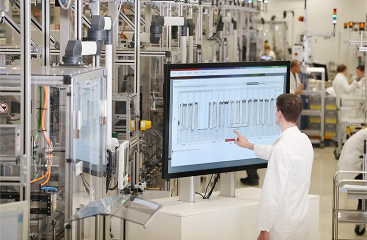 Energy efficient Bosch plant in Homburg, Germany, employs energy management platform uses data from the machinery collected at some 10,000 measuring points.