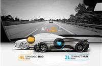 In June 2019, Continental Engineering Services developed a compact head-up display which is particularly suitable for vehicles with limited installation space such as sports cars.