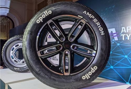 Apollo Tyres launches tyre range for EVs
