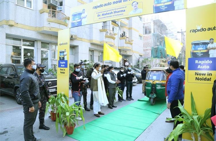 Rapido Auto starts operations in Delhi NCR and 11 cities in India