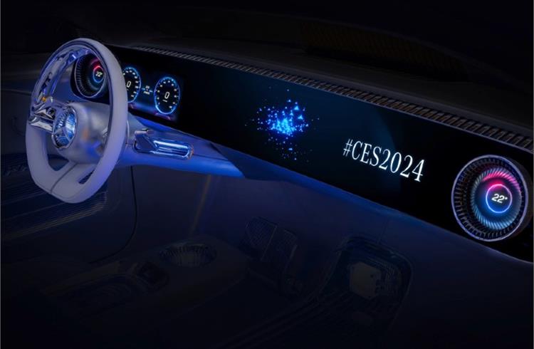 Mercedes-Benz presents vision of hyper-personalised user experience at CES 2024