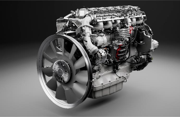 The new biogas engines are based on Scania's proven 13-litre gas engine for Euro 6 trucks. 