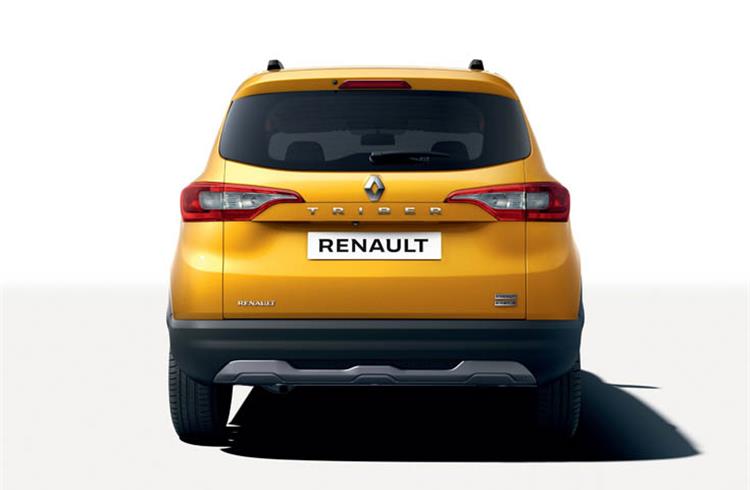 Renault India reveals seven-seater Triber