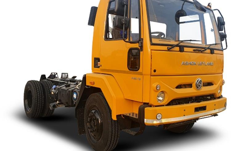 Ashok Leyland launches 7 cubic meter tipper