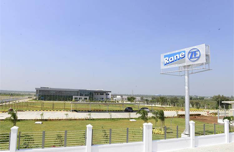  The Rane ZF Trichy plant. The JV is now renamed ZF Rane Automotive India.