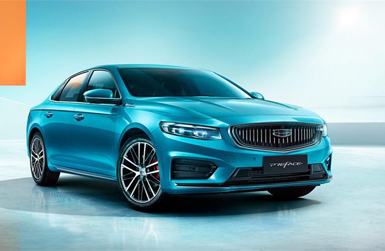 Geely unveils new Xing Rui sedan for Chinese market