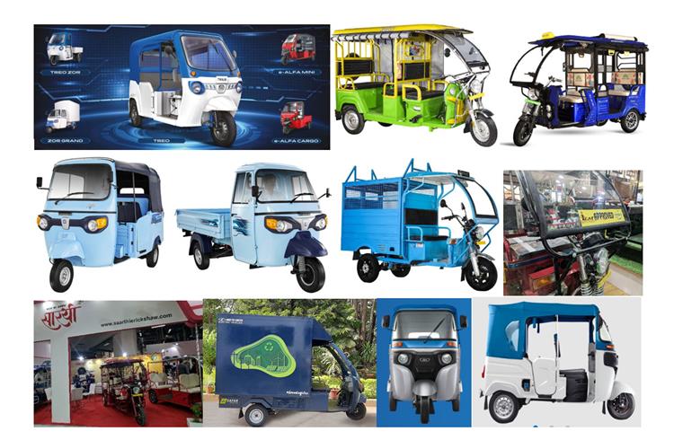 Electric 3-wheeler sales clock 66% growth in CY2023 to over 581,000 units