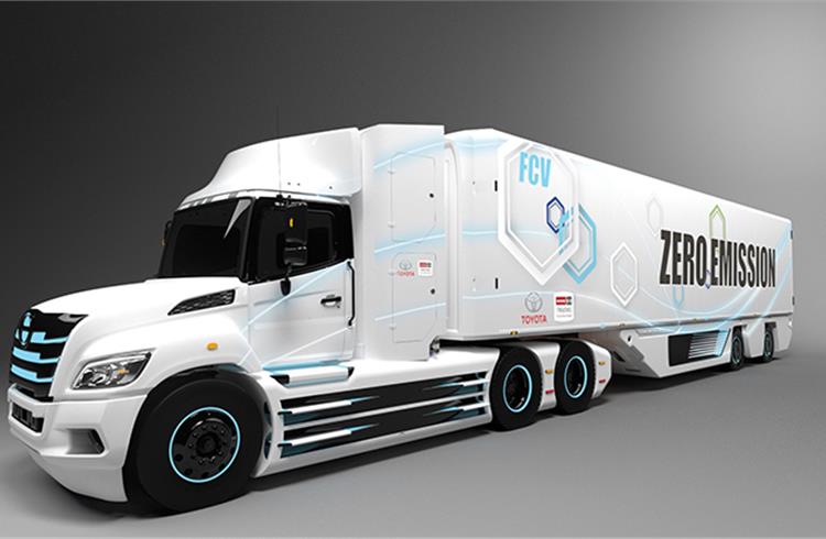 Toyota and Hino to develop Class 8 fuel cell electric truck for North America