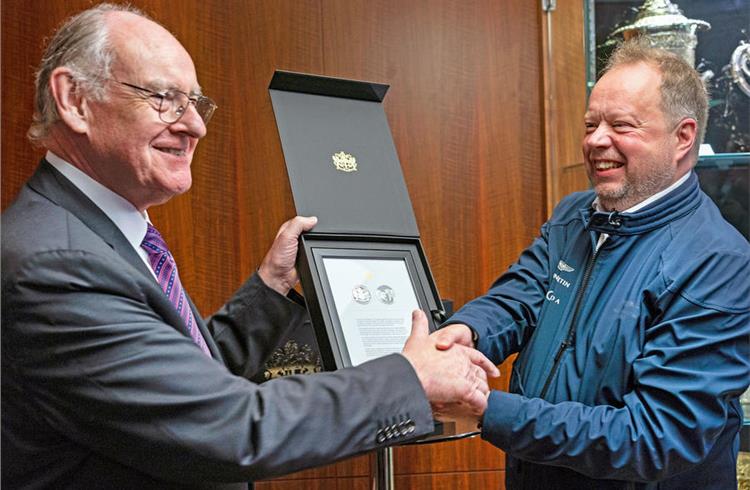 Andy Palmer was welcomed to LSE by its chairman, Donald Brydon CBE