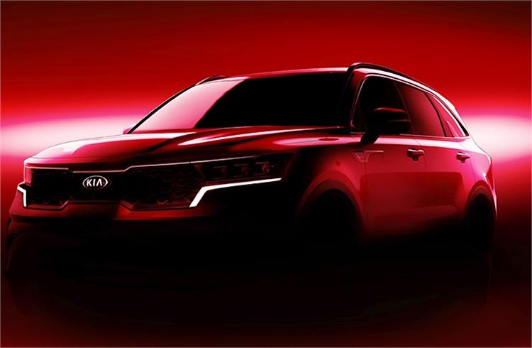 All-new Kia Sorento will be revealed officially on March 3, 2020.