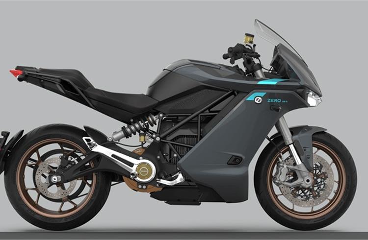 Zero SR-S develops 110 hp (82 kW) @ 5,600 rpm and 190 Nm torque. Top speed is 200kph.