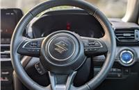 Chunky steering wheel is nice to hold and offers good grip. The Grand Vitara gives good road feedback to driver thus instilling confidence.