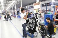 The shutters will go down on Harley-Davidson India's assembly plant at Bawal, Haryana, which has an assembly capacity of 12,000 bikes per annum.