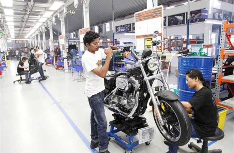 The shutters will go down on Harley-Davidson India's assembly plant at Bawal, Haryana, which has an assembly capacity of 12,000 bikes per annum.
