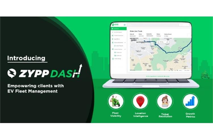 Zypp Electric launches ZyppDash fleet management dashboard