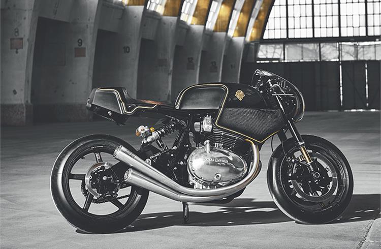 The Midas Royale from Rough Crafts elevates the stock Continental GT 650, stripping away weight and adding some of the best performance parts and materials available.
