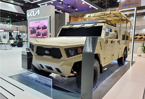 Kia reveals new defence vehicles at IDEX 2021