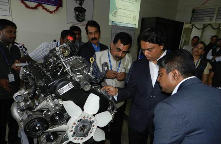 The 5th Toyota Centre of Excellence inaugurated at Sri Venkateshwara College of Engineering, Bengaluru