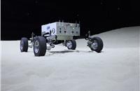 Nissan unveils AWD lunar rover prototype