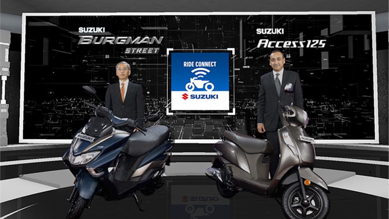 Suzuki Access 125 and Burgman Street get Bluetooth connectivity