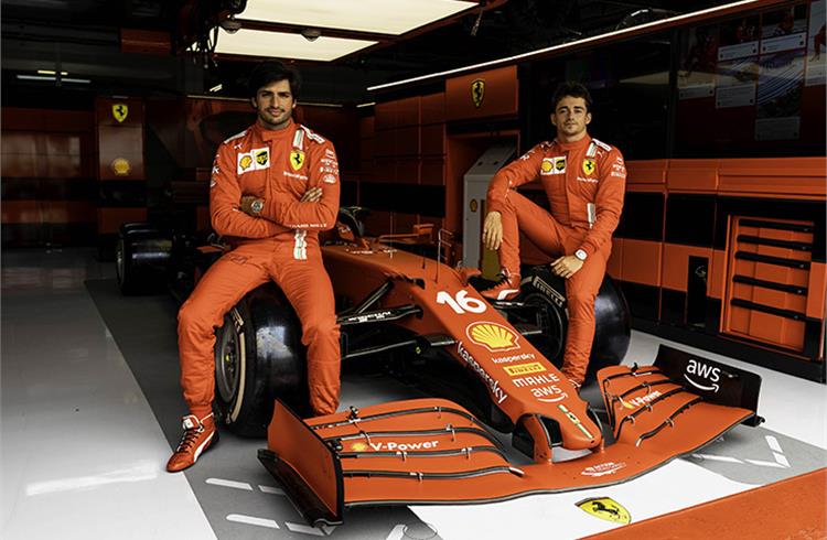 As part of the partnership with Scuderia Ferrari, the AWS logo will debut on the team’s car and drivers’ apparel this weekend at the French Grand Prix and beyond.